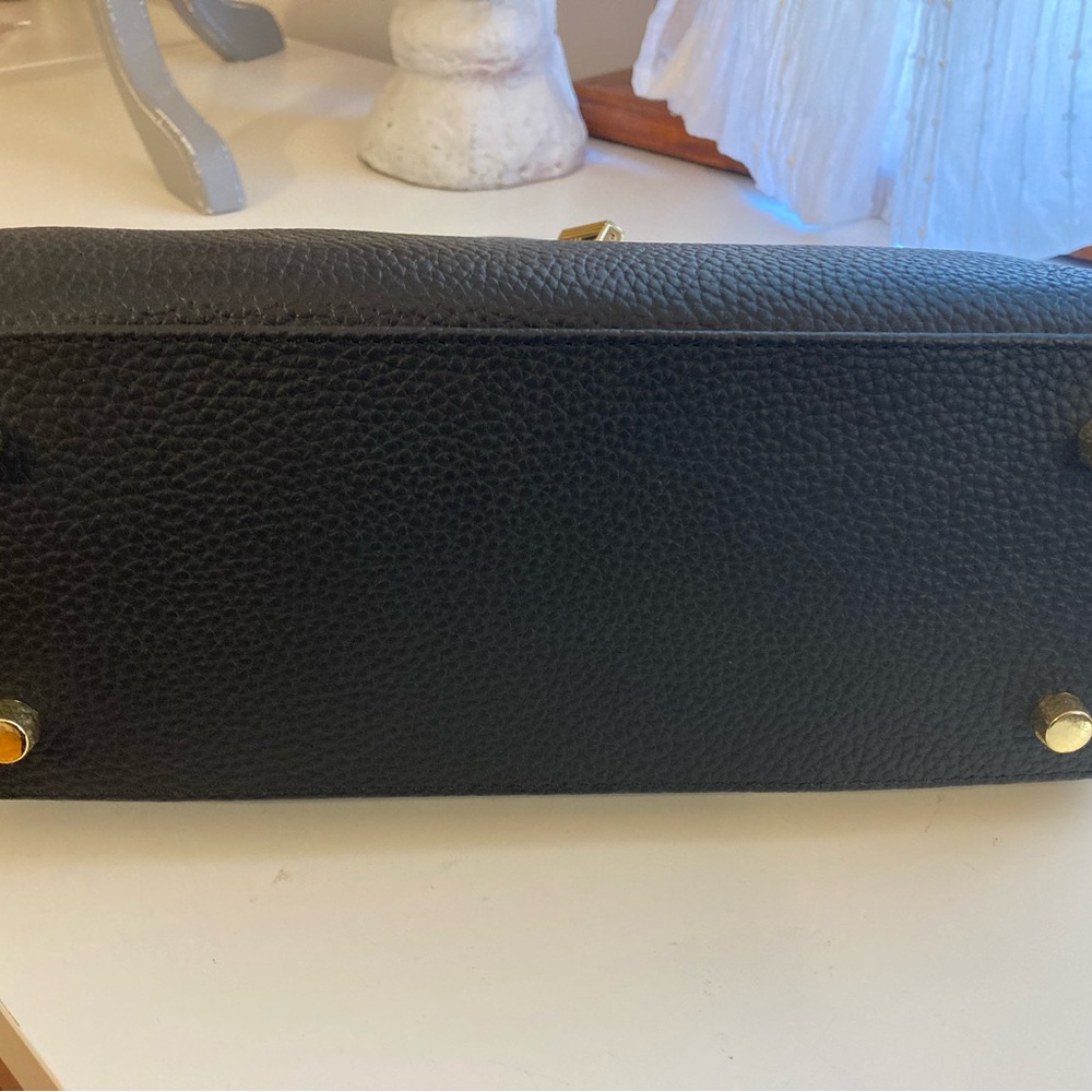 CLASSIC SATCHEL BAG - BLACK - Picture 9 of 10
